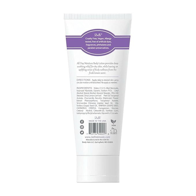 Belli Skincare All Day Moisturizer Body Lotion - Image 2