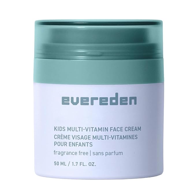 Evereden Fragrance-Free Kids Face Cream: 1.7 oz. | Unscented Face Lotion | by Evereden