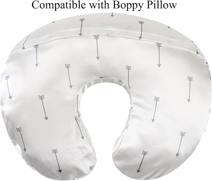 Satin Nursing Pillow Cover Set - Image 5