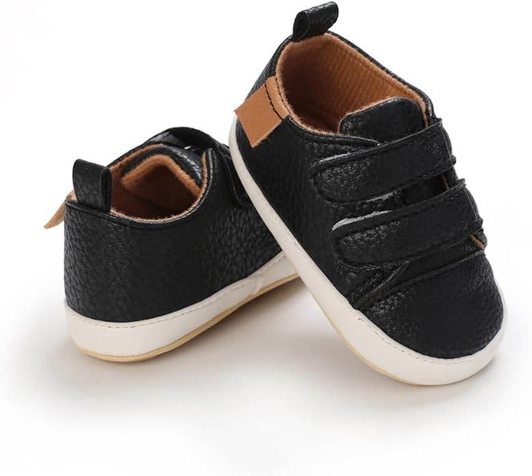 Clowora Baby Boys Girls Shoes Non-Slip Rubber Sole Sneakers Infant First - Image 2