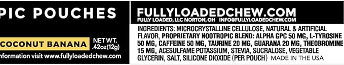 Fully Loaded Alpha Fuel Nootropic Pouches - Image 2