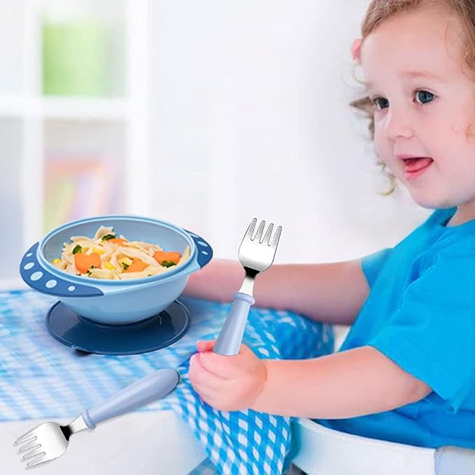 6-Pack Stainless Steel Toddler Forks - Image 4