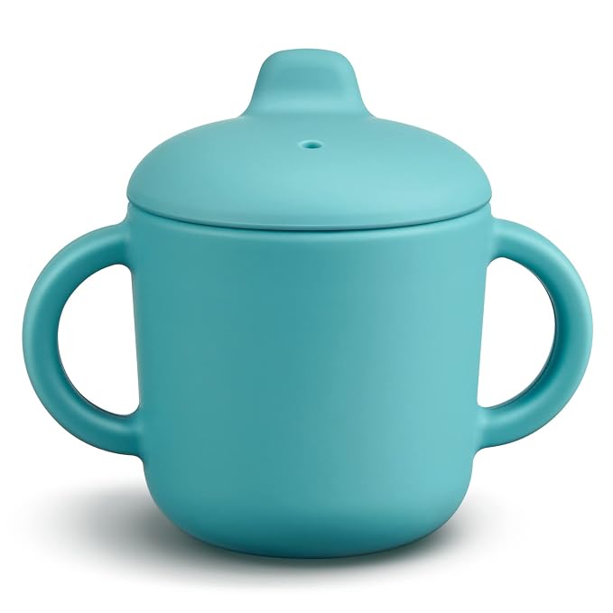 6 Months+ Sippy Cups with Handles, Small Silicone Sippy Cups Leak Proof 5oz by Catii