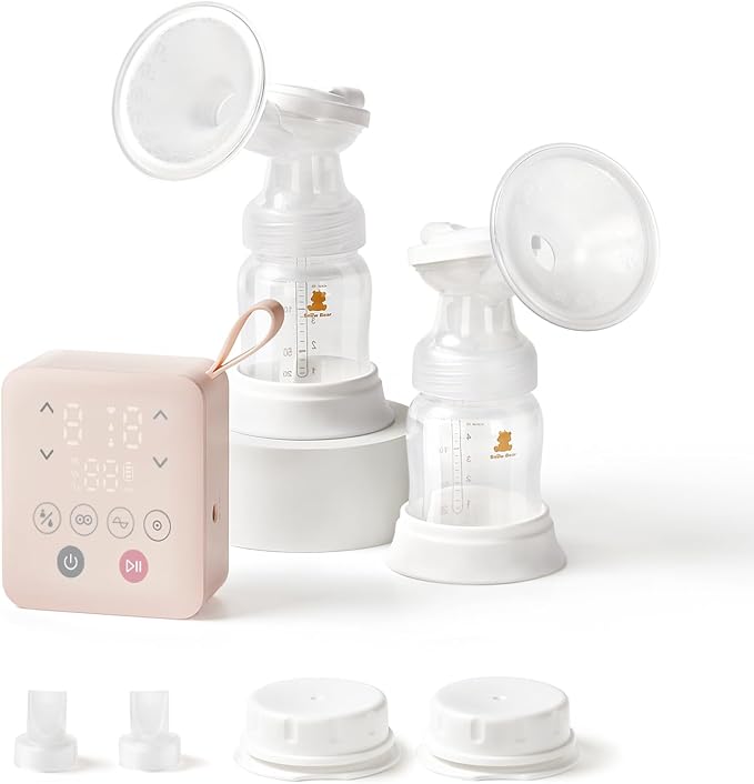 Snow Bear Electric Breast Pump, 4 Pumping Modes & 9 Intensity Levels, Portable by SnowBear