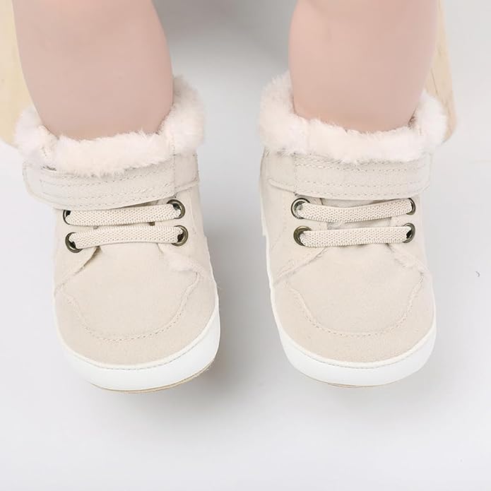 Clowora Baby Boys Girls Shoes Non-Slip Rubber Sole Sneakers Infant First - Image 5