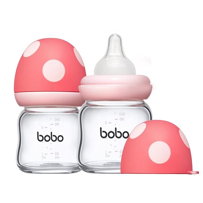 YOHKOH Natural Glass Baby Bottle by Home
