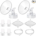 15mm Flange Pump Parts Compatible Spectra S1 S2 9 Breast Pumps Replacement by IVARONAL