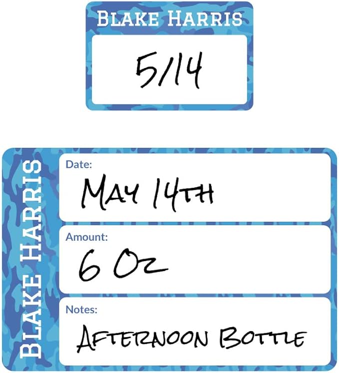 Name Bubbles - Reusable Baby Bottle Labels by NameBubbles