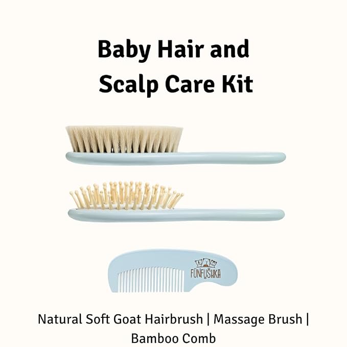 Baby Hair Brush Set for Newborns - Image 2