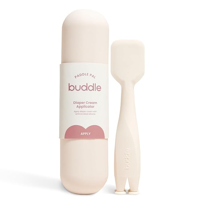 Buddle Paddle Pal Baby Diaper Cream Spatula Silicone Applicator by BuddleSkincare