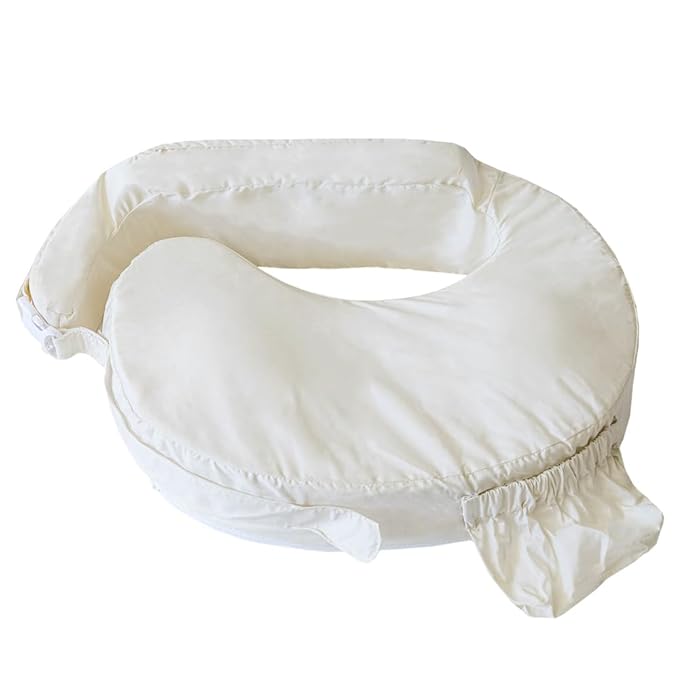 My Brest Friend Deluxe Organic Nursing Pillow 100% Organic Cotton Slipcover by MyBrestFriend