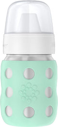 Lifefactory 8-Ounce Stainless-Steel Vacuum-Insulated Wide-Neck Baby Bottle by Lifefactory