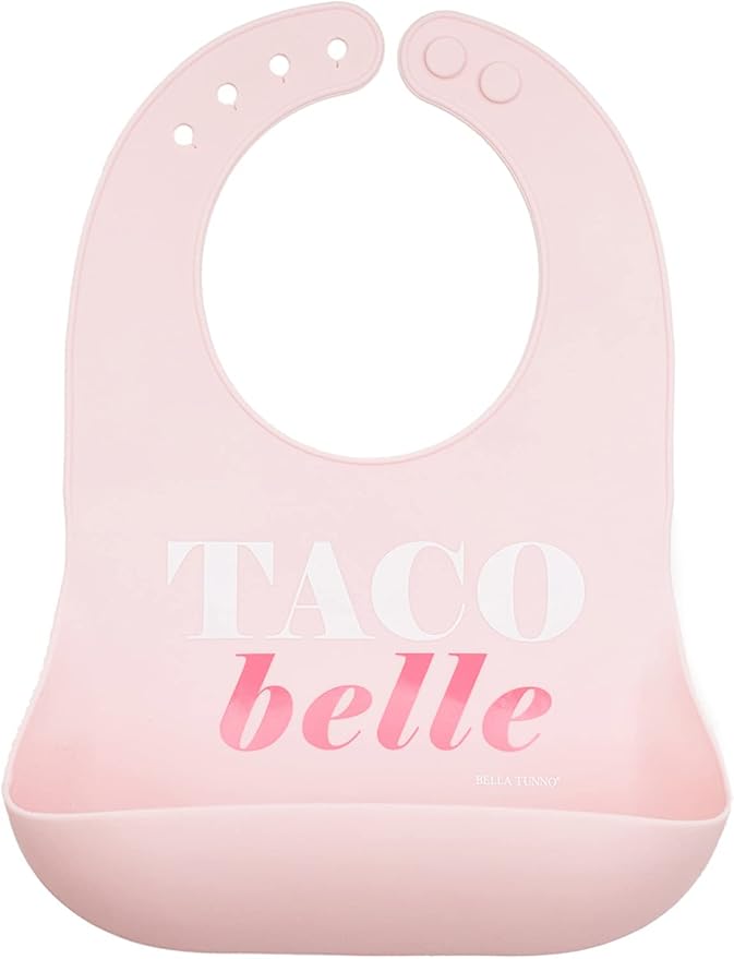 Baby Bib for Eating by Bella Tunno, Waterproof Silicone Bib by BellaTunno