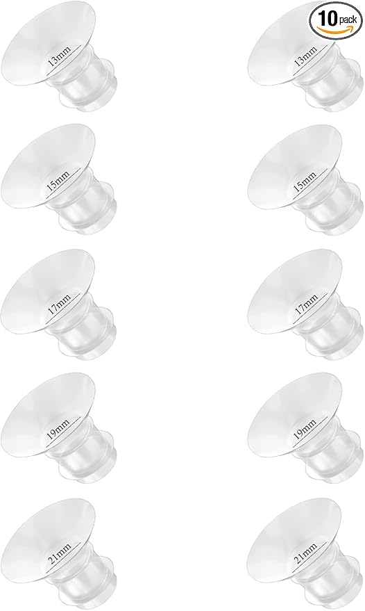 Flange Sizing Kit with 10PCS Flange Inserts 13/15/17/19/21mm Compatible with by Unknown