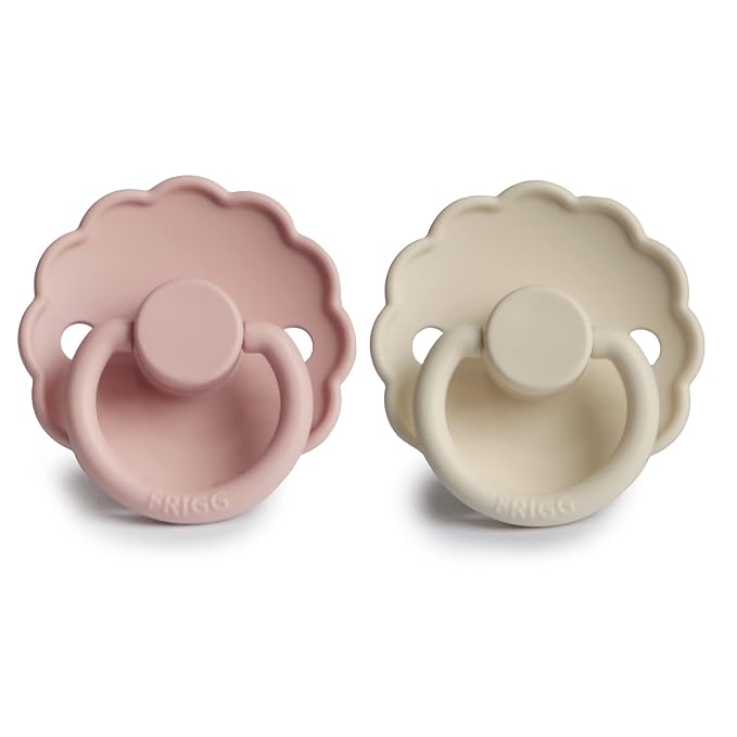 FRIGG Daisy SilkySoft Silicone Baby Pacifier | Made in Denmark | BPA-Free - Image 2