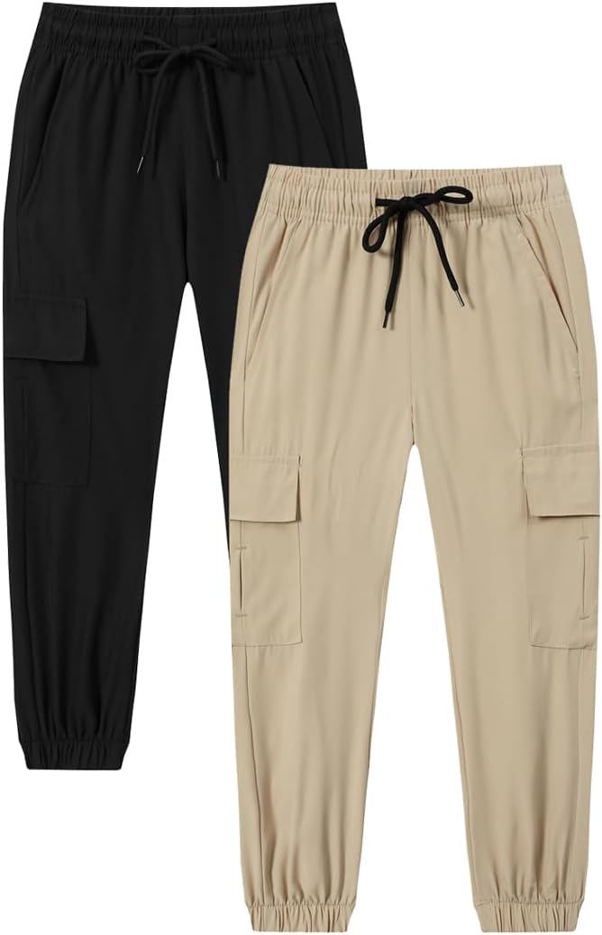 Toddler Boys Cargo Jogger Pants Baby Boys Sweatpants Thin Quick Dry Casual Pull by Muaney