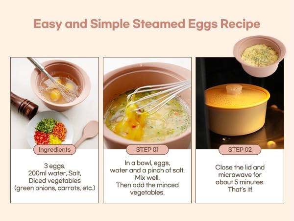 Microwave Silicone Steamer for Baby Food, Made In Korea, Oven & Dishwasher Safe - Image 8