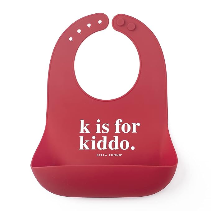 Bella Tunno Baby Bib for Eating, Waterproof Silicone Bib by BellaTunno