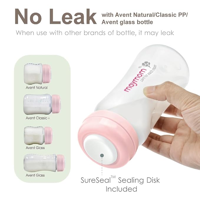 Wide Neck Breastmilk Collection n Storage Bottle 9oz; Re-markable SureSeal - Image 5