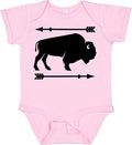 inktastic Buffalo Cute Animal Western Baby Bodysuit by Inktastic