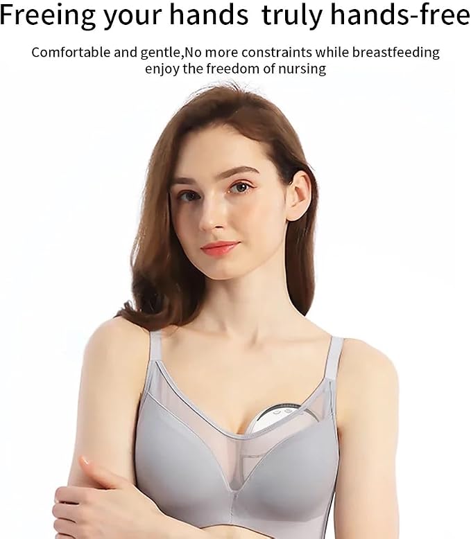 Wearable Electric Breast Pump, Variable Frequency, 4 Modes, Anti-Backflow Design - Image 8
