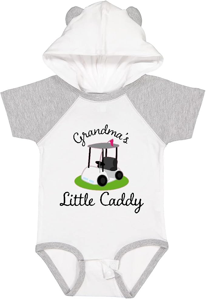 inktastic Grandma's Little Caddy Golf Baby Bodysuit by Inktastic