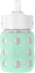 Lifefactory 8-Ounce Stainless-Steel Vacuum-Insulated Wide-Neck Baby Bottle by Lifefactory