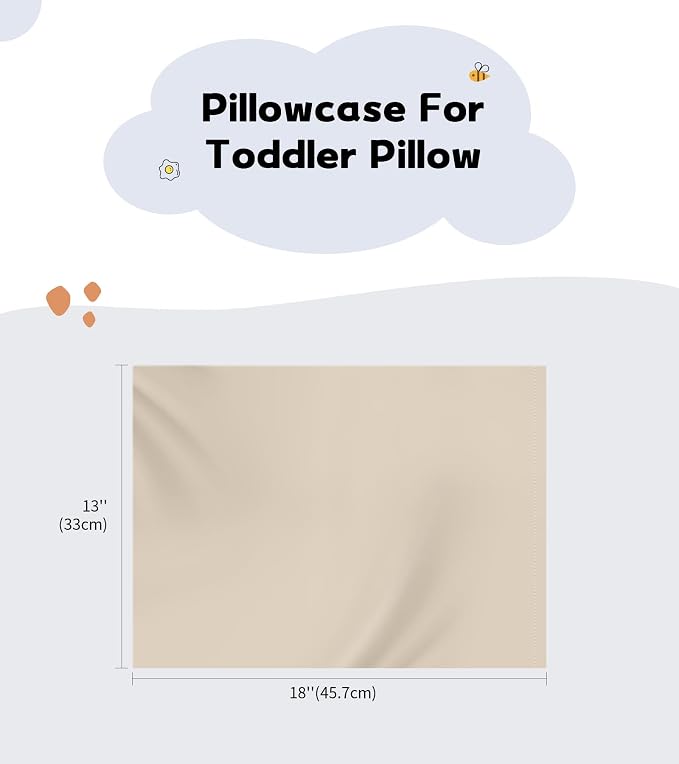 Deep Dream Toddler Pillowcases for 13x18 Pillow 2 Pack, 100% Cotton Travel - Image 2