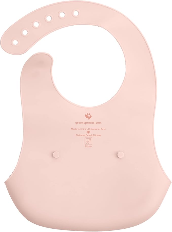 Green Sprouts Unisex Baby Silicone Scoop Bib - Image 2