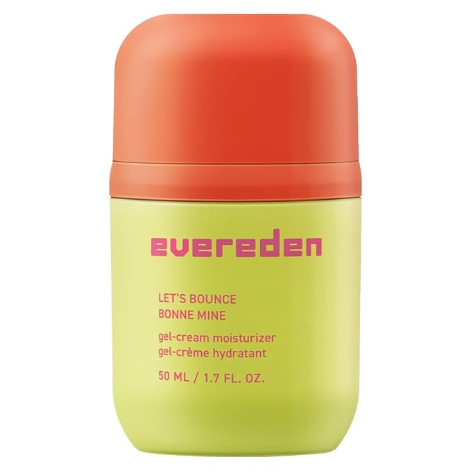 Evereden Let's Bounce Gel-Cream Preppy Skincare Moisturizer: Light, Non-Greasy by Evereden
