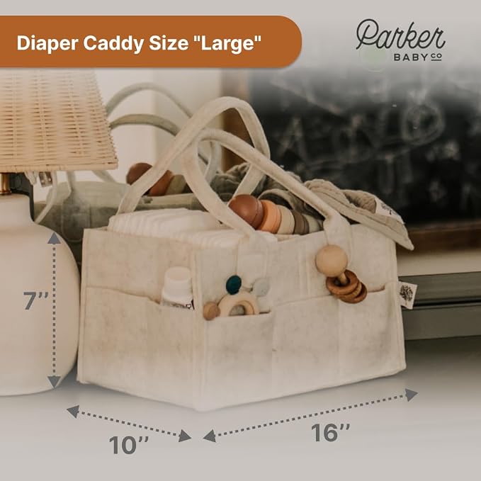 Parker Baby Diaper Caddy - Image 6