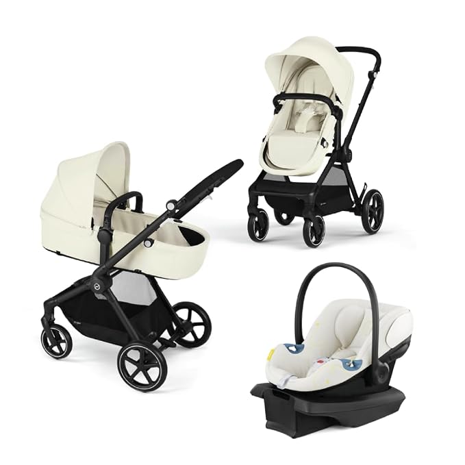 Cybex EOS 5-in-1 Travel System Stroller + Lightweight Aton G Infant Car Seat by Cybex