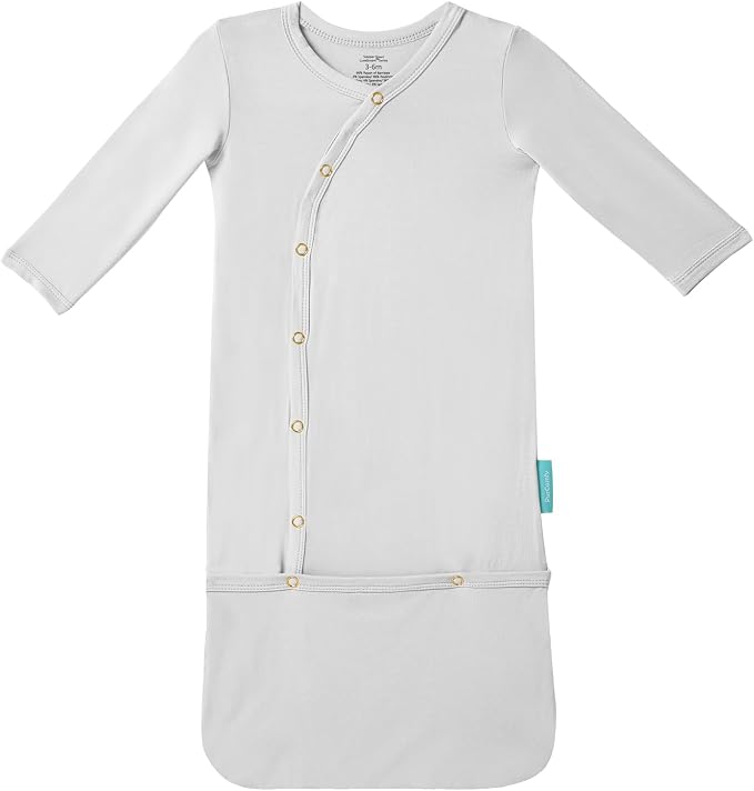 PurComfy Supersoft Baby Sleeper Gowns, Premium Bamboo Viscose Infant Nightgown by PurComfy