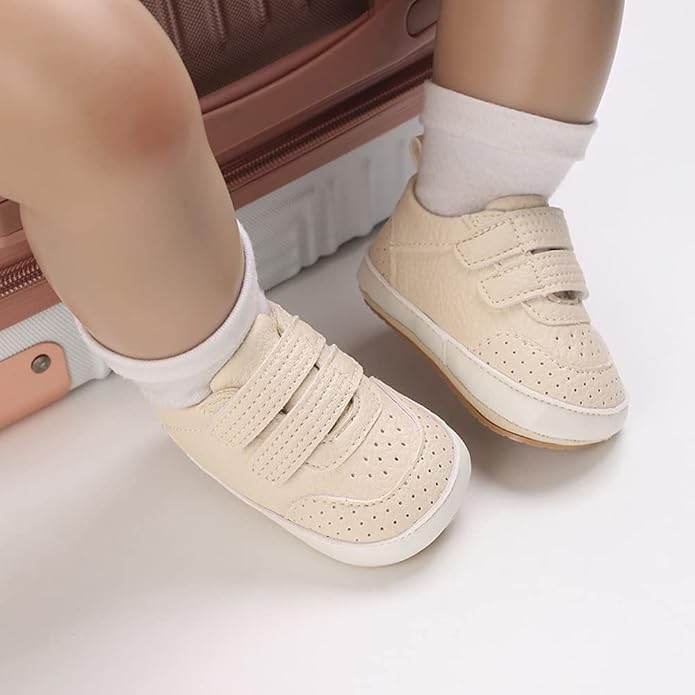 Clowora Baby Boys Girls Shoes Non-Slip Rubber Sole Sneakers Infant First - Image 5