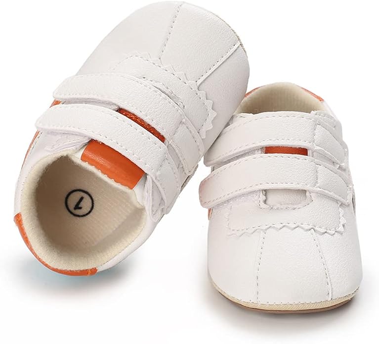 Clowora Baby Boys Girls Shoes Non-Slip Rubber Sole Sneakers Infant First - Image 3