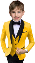 Boys Suit 3 Piece Ring Bearer Suit Kids Formal Jacket Vest Pants Suits Wedding by Unknown