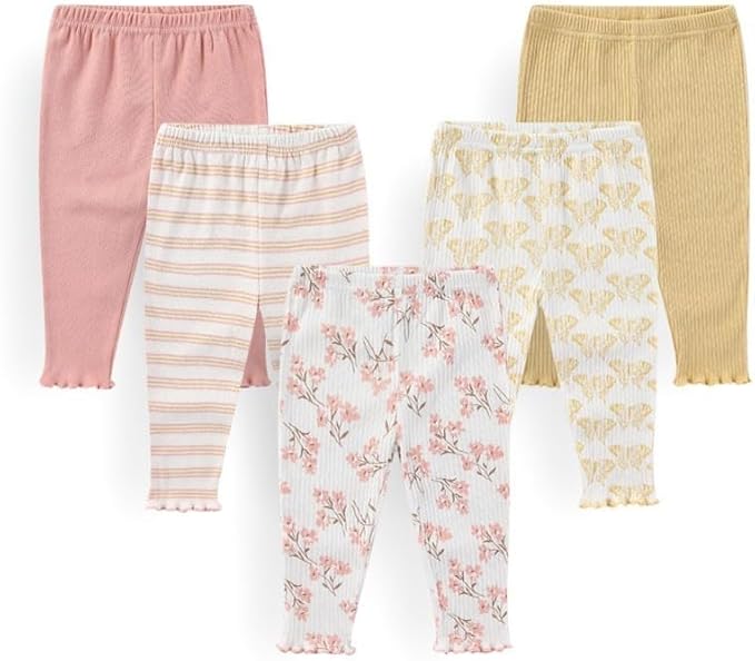 Unisex Baby Boy Girl Pants Sets 10 pack Cotton Casual New born Clothes Comfort - Image 3