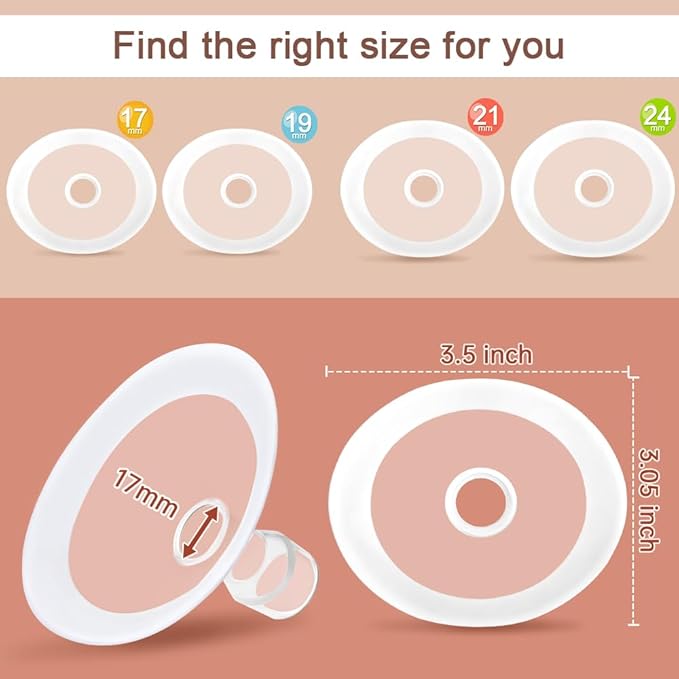 PumpMom-us 19mm Soft Rim Flanges Compatible - Image 4