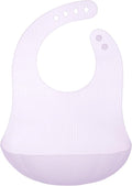 Olababy Fold N Go Silicone Baby Bib w Travel Case | Lightweight Design Eases by Olababy
