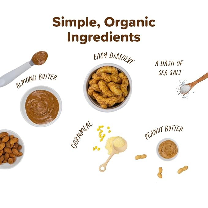 Puffworks Baby Organic Almond Butter Puffs, - Image 4
