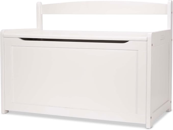 Melissa & Doug Toy Chest, Wooden Toy Storage Box - Image 4
