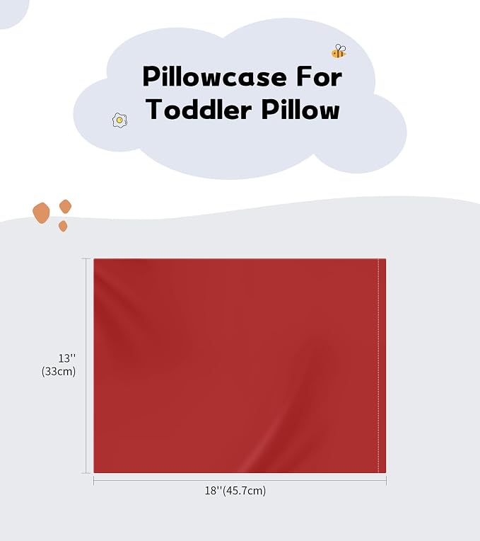 Deep Dream Toddler Pillowcases for 13x18 Pillow 2 Pack, 100% Cotton Travel - Image 2