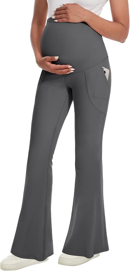 Fotociti Maternity Flare Leggings by Fotociti