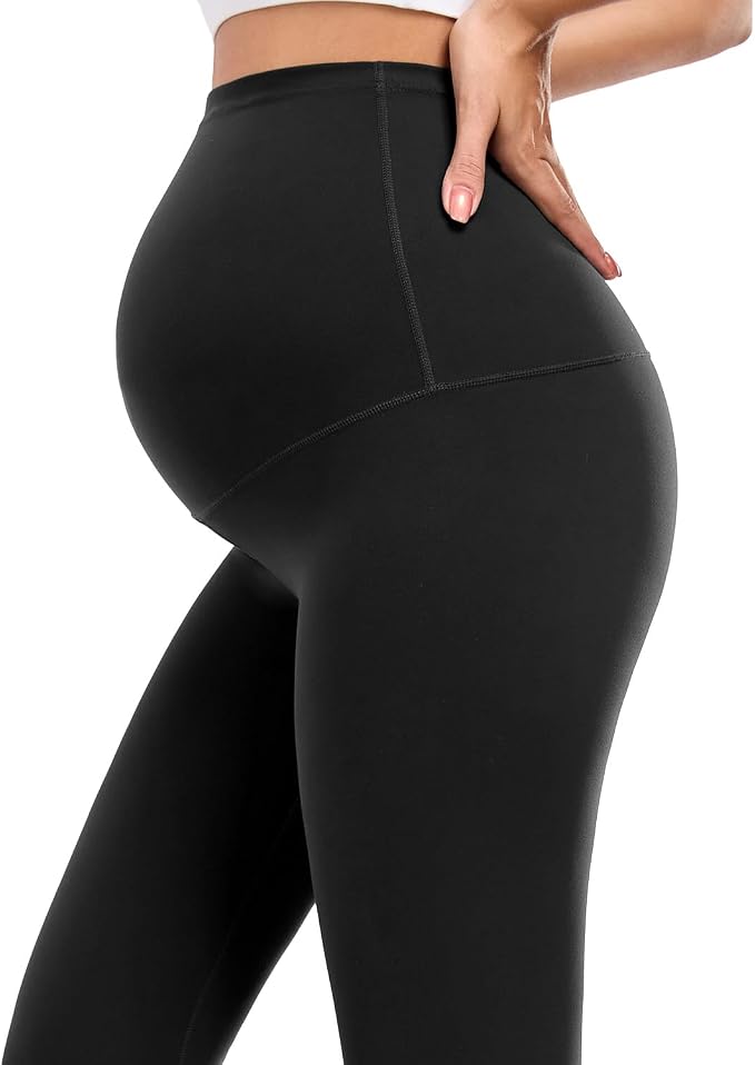 wirarpa Women's Maternity Leggings Over The Belly Pregnancy Yoga Pants Buttery - Image 3