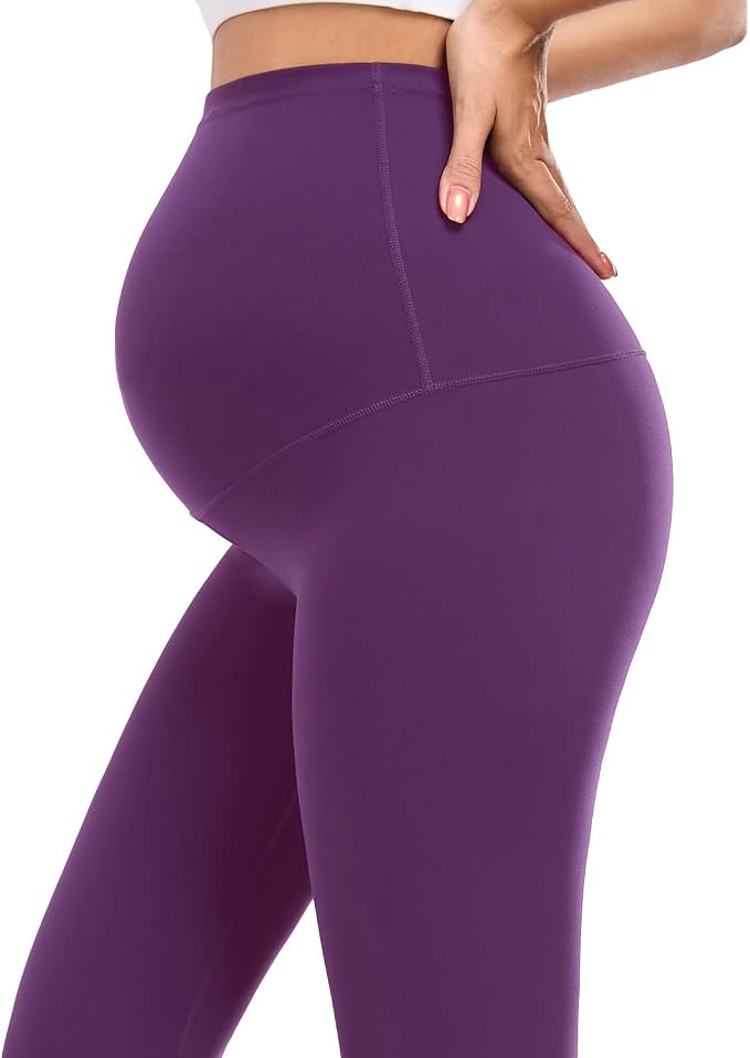 wirarpa Women's Maternity Leggings Over The Belly Pregnancy Yoga Pants Buttery - Image 3