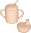Cuddle Campus Sippy Cups 7OZ, Baby Cups, Shatterproof Silicone Straw Cup by CuddleCampus