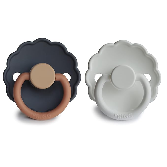 FRIGG Daisy SilkySoft Silicone Baby Pacifier | Made in Denmark | BPA-Free - Image 2