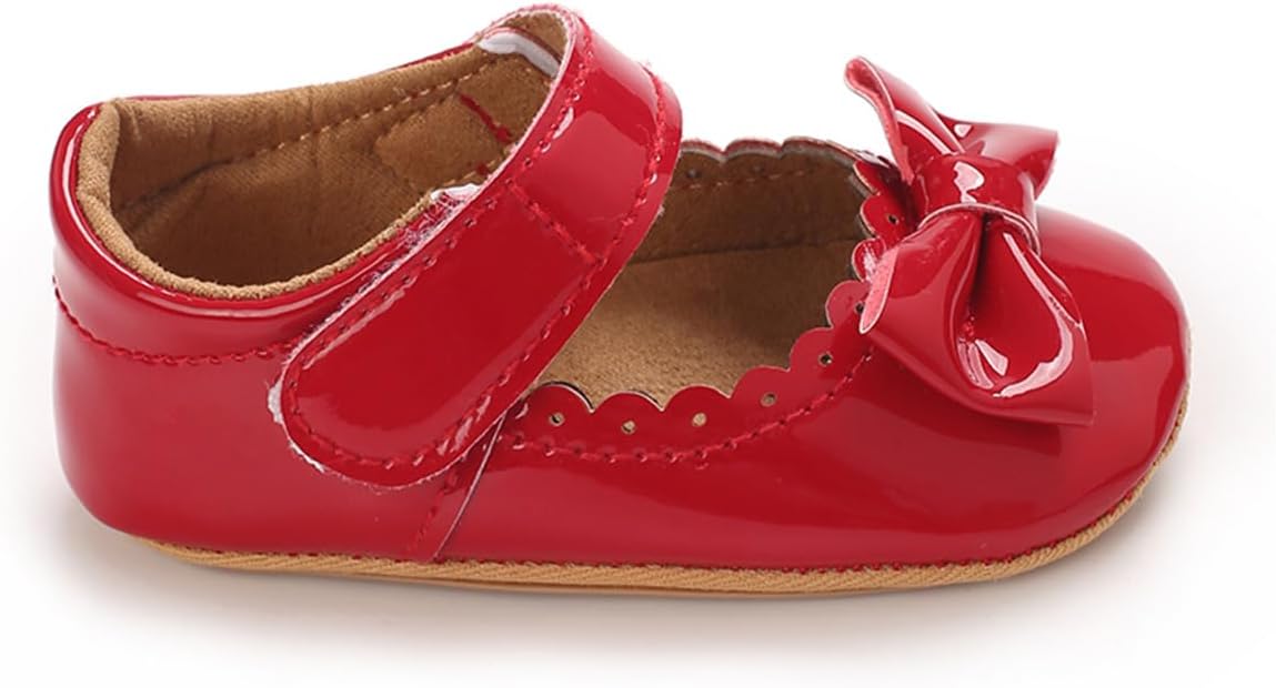 COSANKIM Baby Girls Mary Jane Flats Shoes Anti-Slip Rubber Sole Infant Toddler - Image 6
