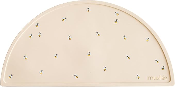 mushie Silicone Placemat for Kids | BPA-Free Non-Slip Design by mushie