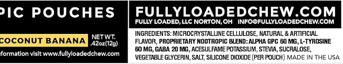 Fully Loaded Alpha Nootropic Pouches - Image 2